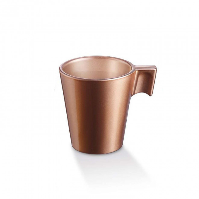 TASSE EN VERRE 80ML PERSONNALISEE 'FLASHY' - latte