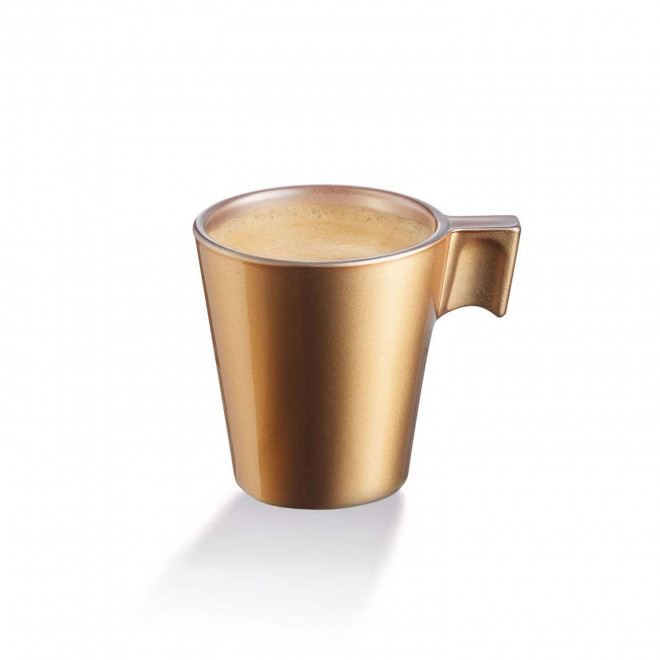 TASSE EN VERRE 80ML PERSONNALISEE 'FLASHY' - neo gold