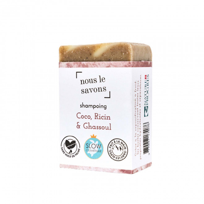 SHAMPOING SOLIDE BIO 100G PERSONNALISE 'MOUSSING' - cheveux gras