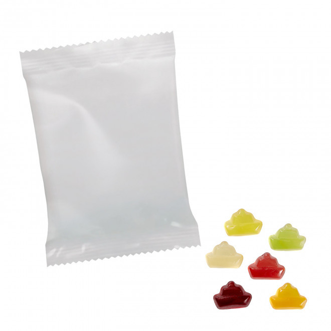 BONBONS GOMME DE FRUITS PERSONNALISABLE 'PIMPY OPAQUE'  - bateau