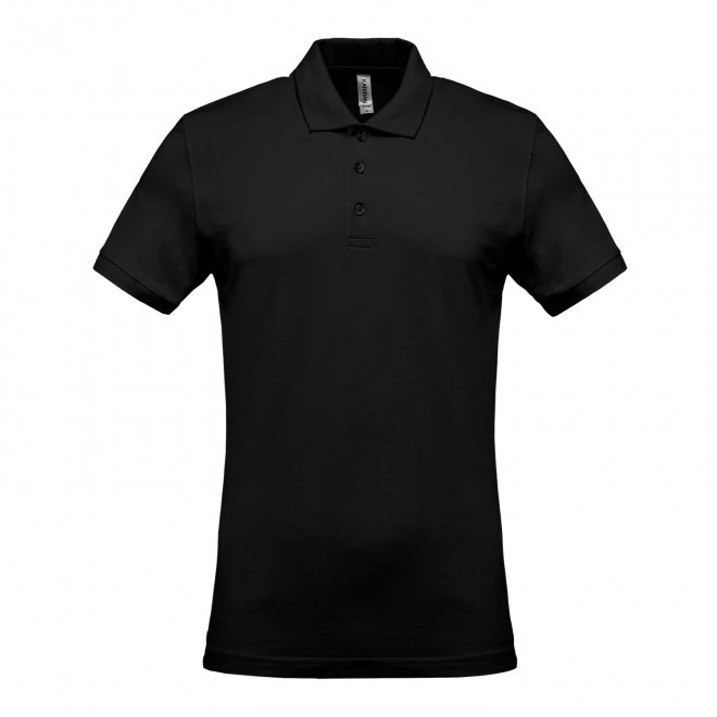 POLO HOMME PERSONNALISABLE 'KARIBO 180' - noir