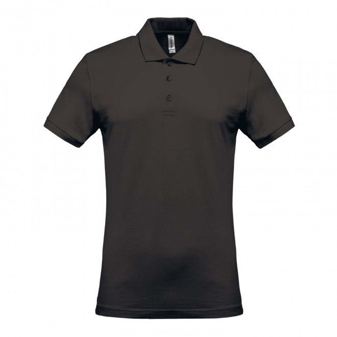 POLO HOMME PERSONNALISABLE 'KARIBO 180' - gris foncé