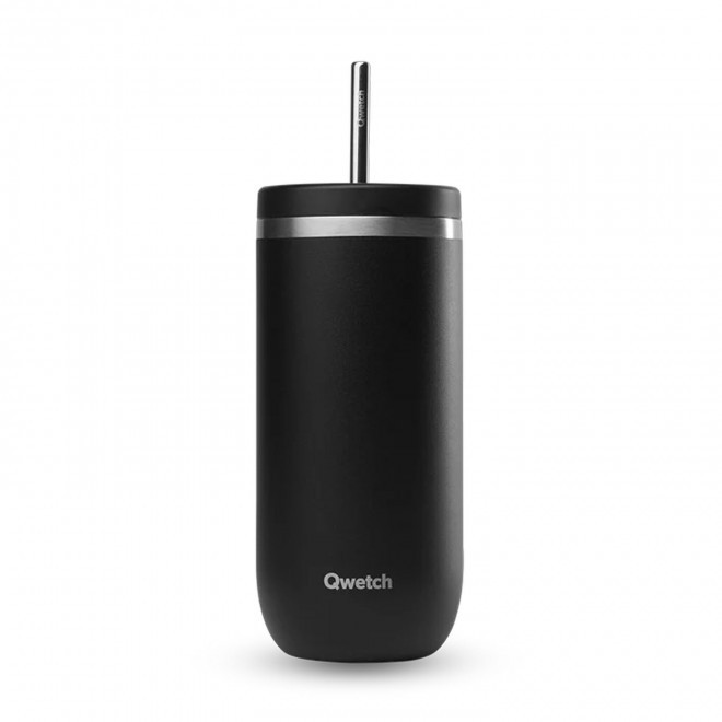 MUG ISOTHERME 600ML PERSONNALISE 'COLD CUP' - noir