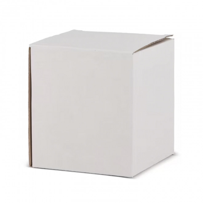 BOITE CADEAU 1 MUG PERSONNALISEE 'BOITEAU EUROPE QUADRI' - blanc