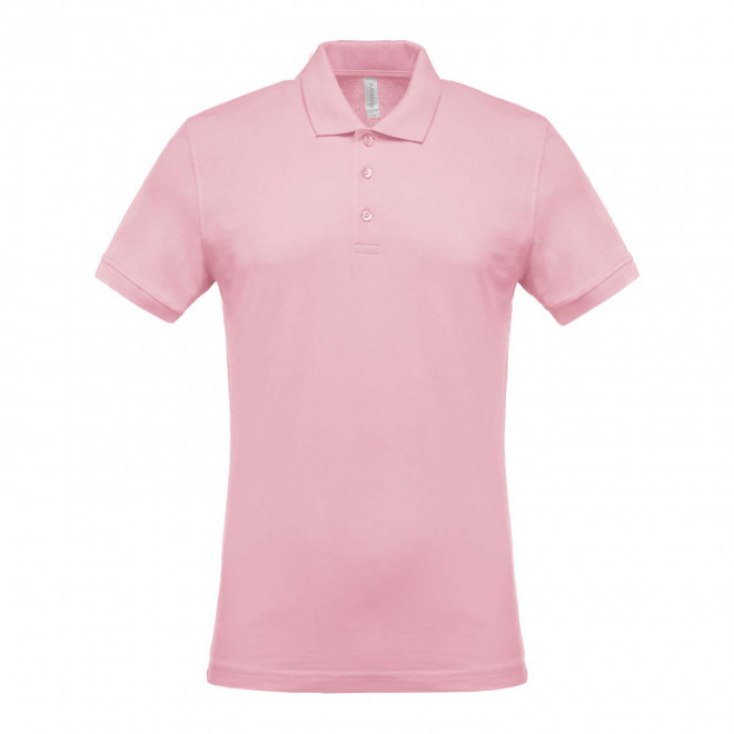 POLO HOMME PERSONNALISABLE 'KARIBO 180' - rose pâle