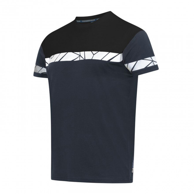 TEE-SHIRT HOMME PERSONNALISABLE PROJOB 'PROGRESSION 7001' - noir