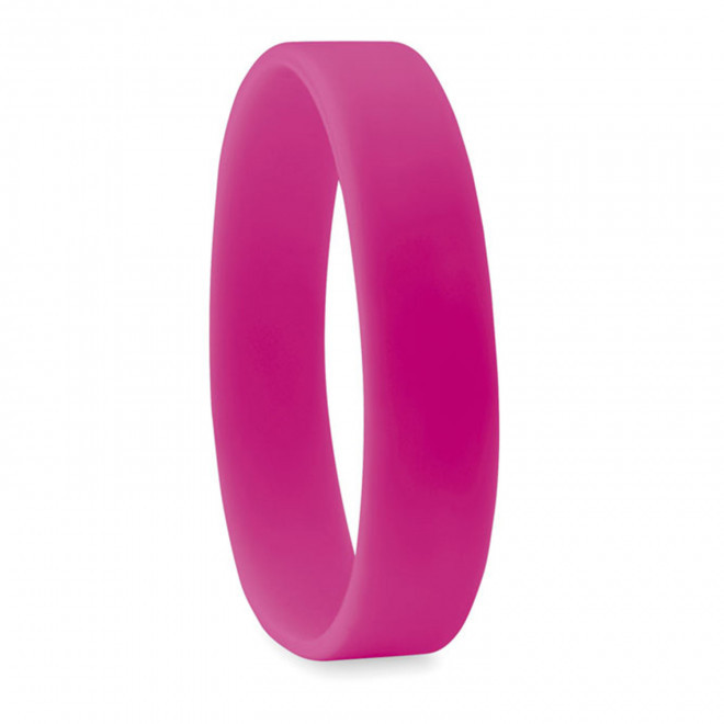 BRACELET EN SILICONE 'FESTIVAL' - fuchsia