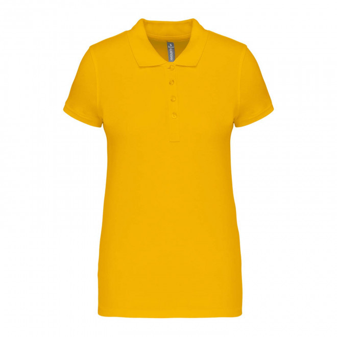 POLO FEMME PERSONNALISABLE 'KARIBO 180' - jaune