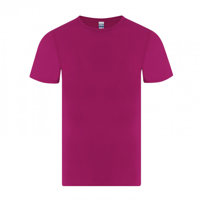 TEE-SHIRT HOMME COULEUR PERSONNALISABLE 'NAYA 150 2.0' - fuchsia