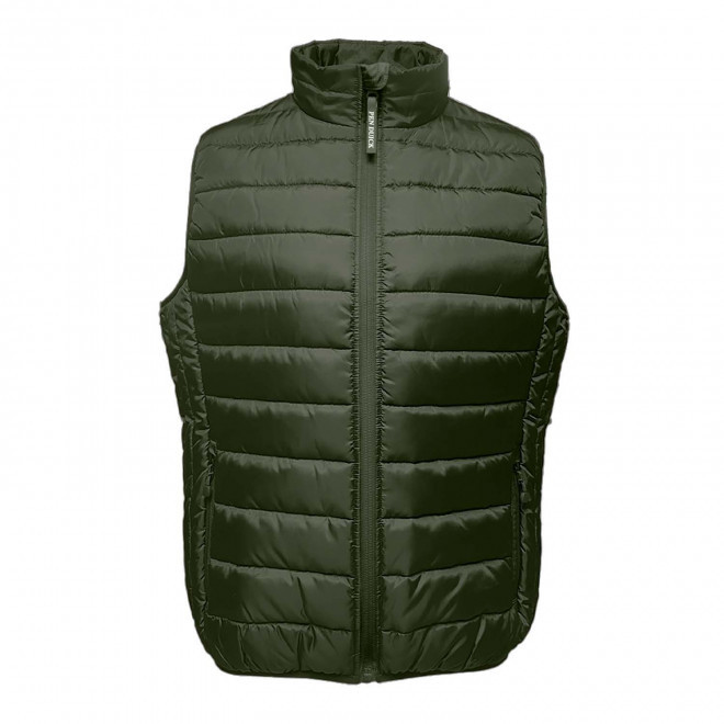 BODYWARMER PERSONNALISABLE HOMME 'EKOVEST' - olive