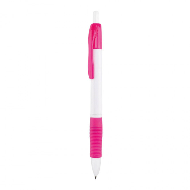 STYLO PERSONNALISE 'ALASSIO' CORPS BLANC - rose