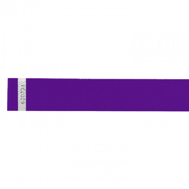 BRACELET EN PAPIER TYVEK® PERSONNALISABLE 'GUEST' 2.5 - violet