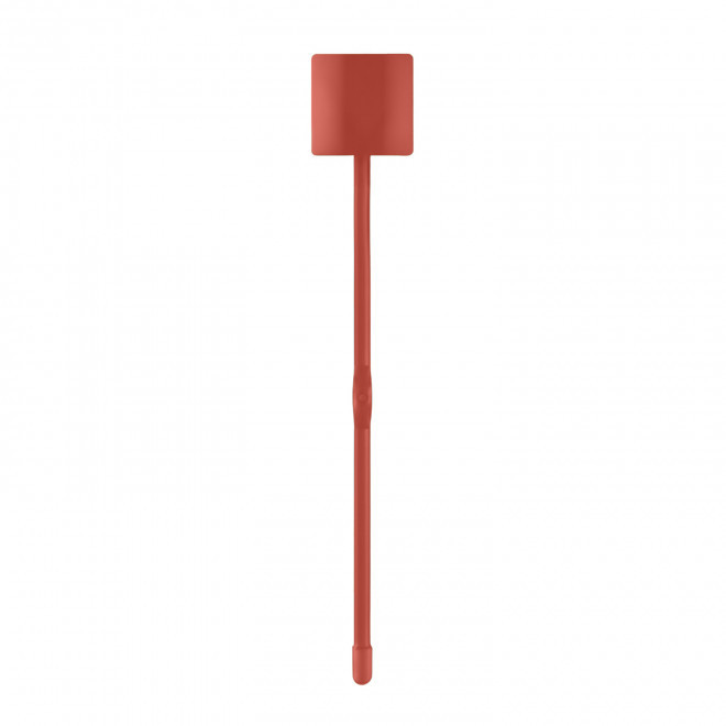 AGITATEUR A COCKTAIL MIF PERSONNALISABLE 'TOURBI' - rouge transparent