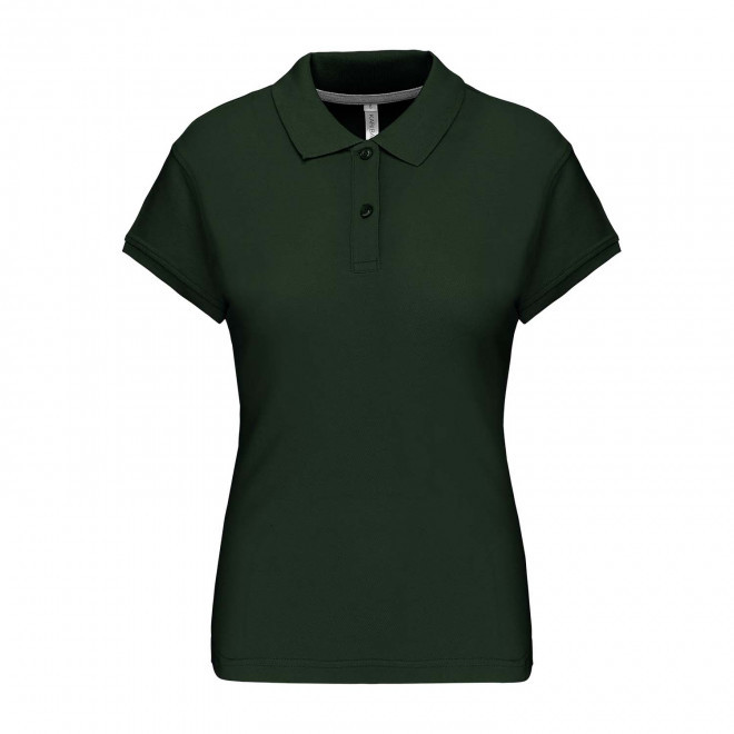 POLO FEMME PERSONNALISABLE 'KARIBO 220' - vert forêt