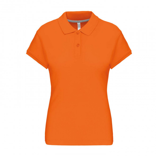 POLO FEMME PERSONNALISABLE 'KARIBO 220' - orange