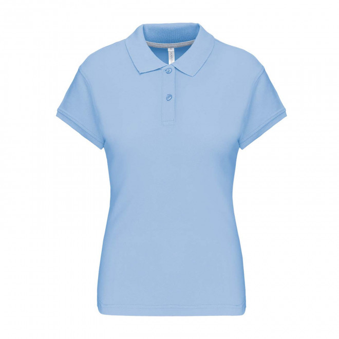 POLO FEMME PERSONNALISABLE 'KARIBO 220' - bleu ciel
