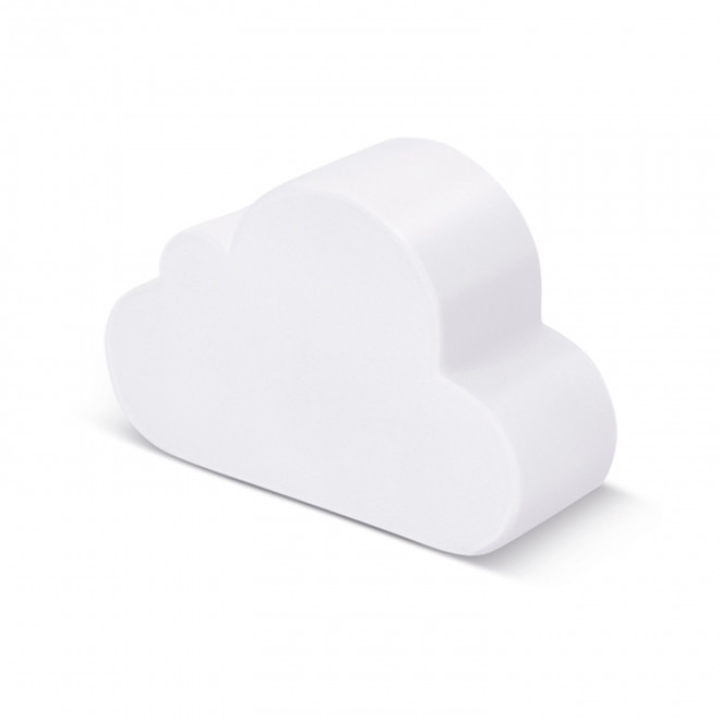 ANTI-STRESS NUAGE PERSONNALISE 'TOUDOU' - blanc