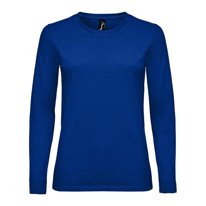 TEE-SHIRT PERSONNALISABLE FEMME ML 'IMPERIAL LSL' - royal