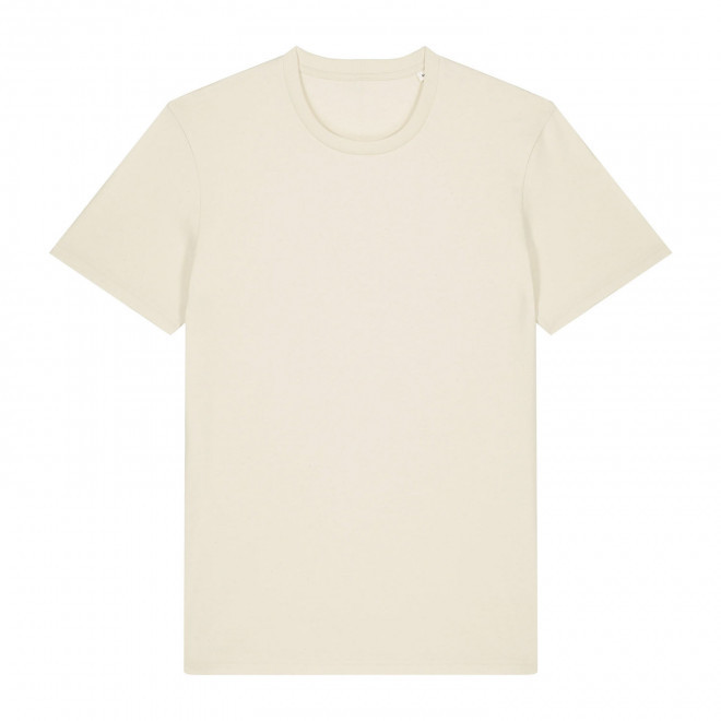 TEE-SHIRT PERSONNALISABLE MIXTE BLANC 'CRAFTER' - beige