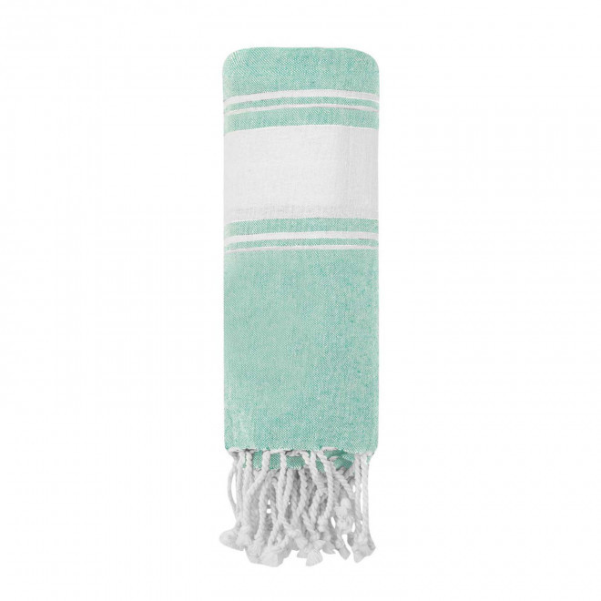 PAREO/FOUTA PERSONNALISABLE 'HORTENSE 180 CLASSIC' - vert clair