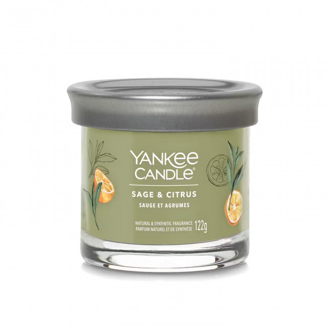 BOUGIE PARFUMEE MINI VERRE 'YANKEE CANDLE' - sauge et agrumes