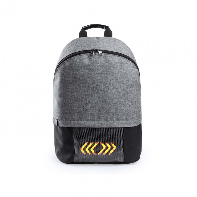 SAC A DOS INDICATEUR DIRECTION PERSONNALISE 'CLIGNO' - gris