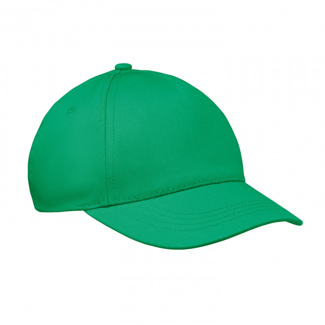 CASQUETTE 5 PANS ENFANT PERSONNALISABLE 'BUZZ' - vert prairie