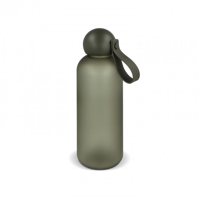 GOURDE PUBLICITAIRE EN RPET 650ML 'BUBUL OPAQUE' - vert fonce