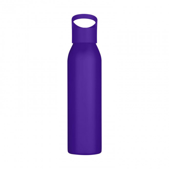 BOUTEILLE PUBLICITAIRE EN ACIER RECYCLE 650ML 'SIMCOE' - violet