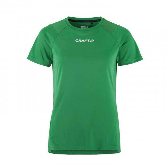 TEE SHIRT SPORT FEMME PERSONNALISABLE 'RUSH 2.0' - vert