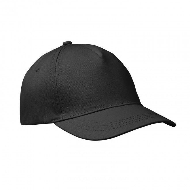CASQUETTE 5 PANS PERSONNALISABLE 'BUZZ' - noir