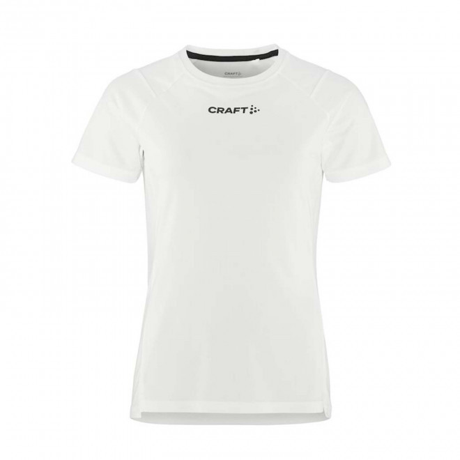 TEE SHIRT SPORT FEMME PERSONNALISABLE 'RUSH 2.0' - blanc