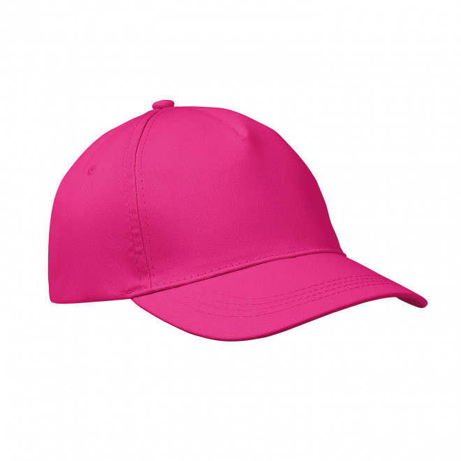 CASQUETTE 5 PANS PERSONNALISABLE 'BUZZ' - fuchsia