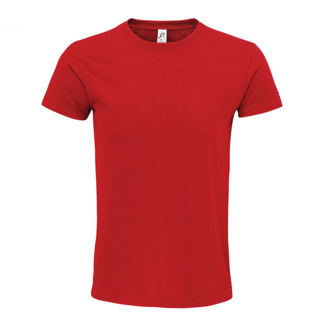 TEE-SHIRT PUBLICITAIRE BIO MIXTE COULEUR 'EPIC' 140 GR/M² - rouge
