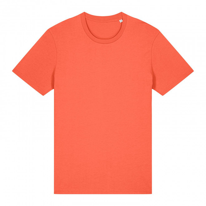 TEE-SHIRT PERSONNALISABLE MIXTE COULEUR 'CRAFTER' - corail