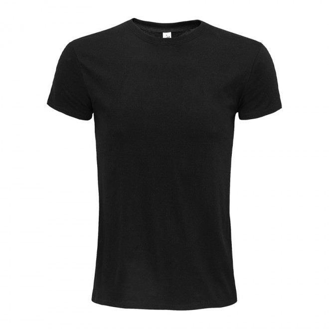 TEE-SHIRT PUBLICITAIRE BIO MIXTE COULEUR 'EPIC' 140 GR/M² - noir