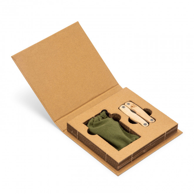 COFFRET OUTIL MULTIFONCTIONS PERSONNALISABLE 'TOULI' - bois