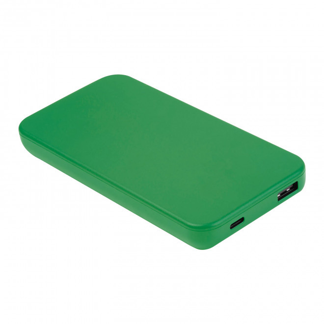 BATTERIE 10000 MAH PERSONNALISABLE 'PIRION' - vert