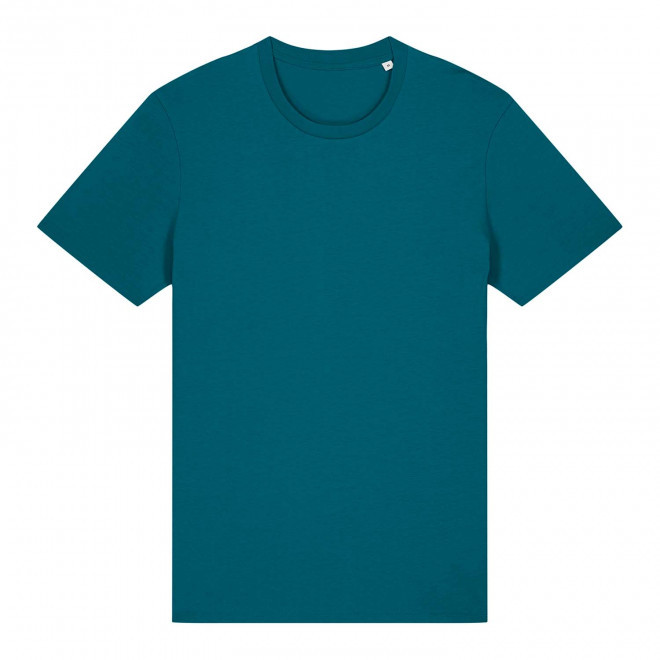 TEE-SHIRT PERSONNALISABLE MIXTE COULEUR 'CRAFTER' - bleu océan