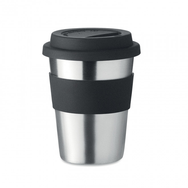 MUG NOMADE INOX 350 ML PERSONNALISABLE 'STARZ' - noir