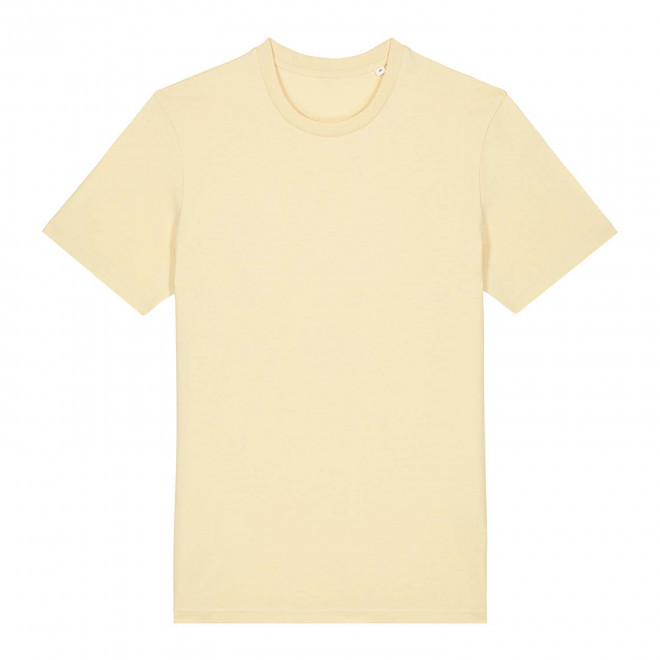 TEE-SHIRT PERSONNALISABLE MIXTE COULEUR 'CRAFTER' - jaune pastel