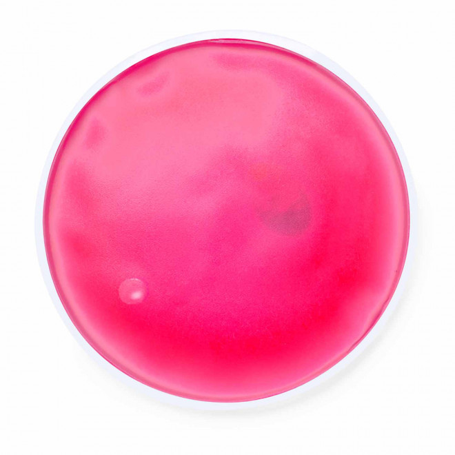 CHAUFFERETTE PERSONNALISABLE 'GROENLAND ROND' - fuchsia