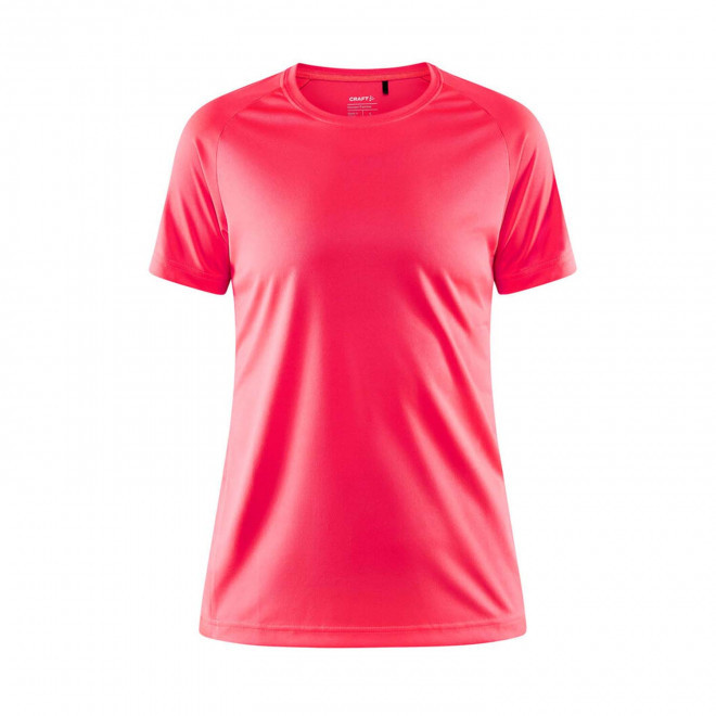 TEE SHIRT SPORT FEMME PERSONNALISE 'CORE UNIFY' - rose