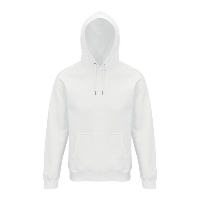 SWEAT-SHIRT PROMOTIONNEL MIXTE BIO 'STELLAR' 280 GR/M² - blanc