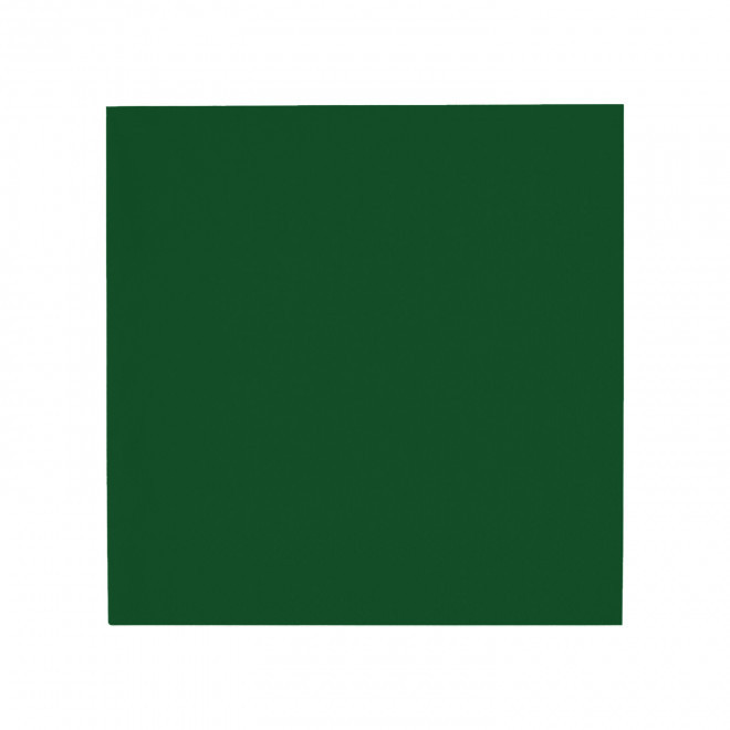 SERVIETTE COCKTAIL PERSONNALISEE 25X25 'NAPKIN COLOR' - vert foncé
