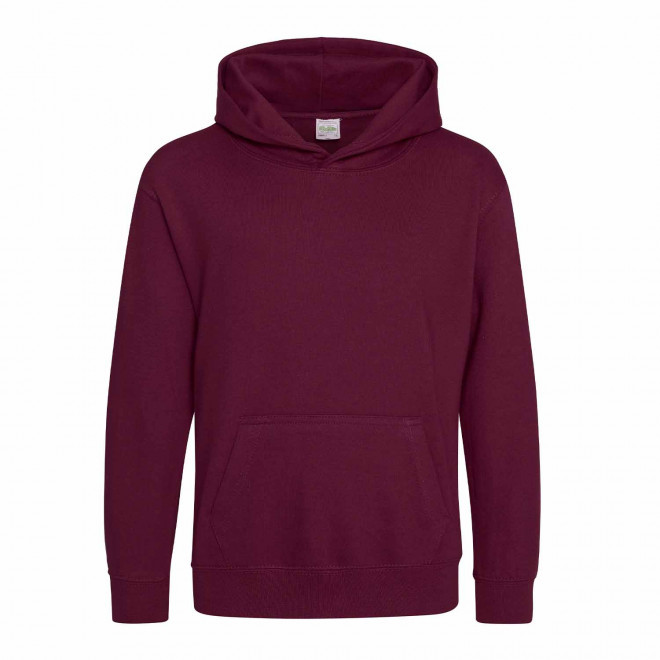 SWEAT-SHIRT PERSONNALISABLE KIDS CAPUCHE 'HOODIE' - bordeaux
