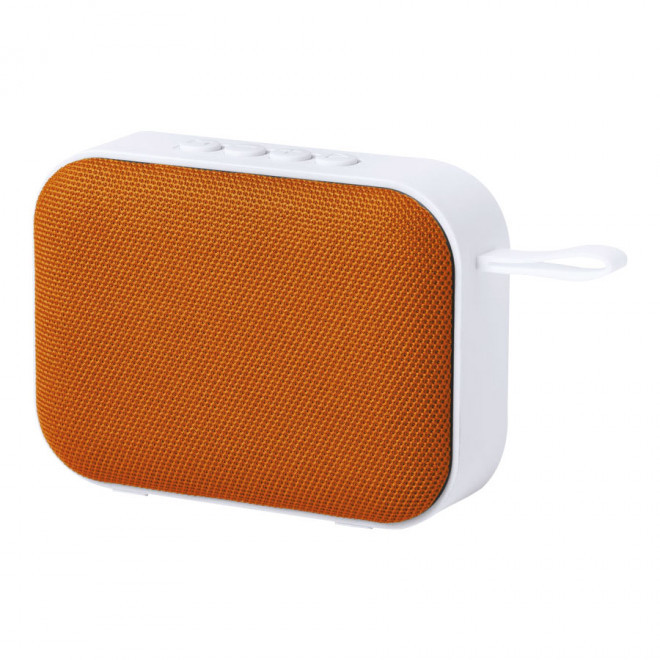 ENCEINTE BLUETOOTH BICOLORE 3W 'HULYA' - orange