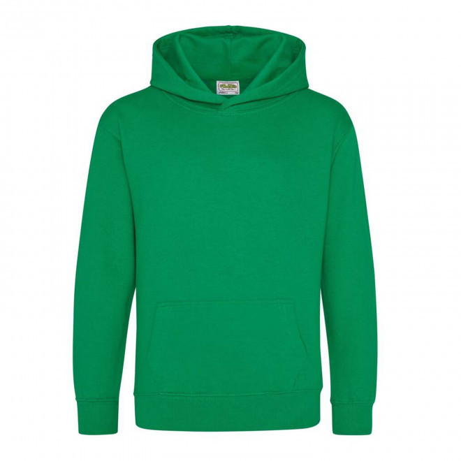 SWEAT-SHIRT PERSONNALISABLE KIDS CAPUCHE 'HOODIE' - vert