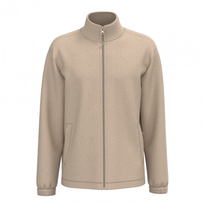 VESTE POLAIRE PERSONNALISABLE 'KARIPOL ZIPPE ELASTIQUE' - sable