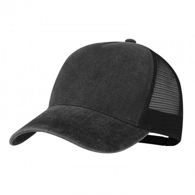 CASQUETTE TRUCKER PERSONNALISABLE 'ZORPA' - noir